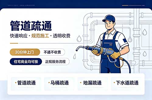 韶关管道疏通