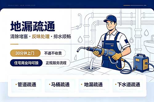 韶关地漏疏通