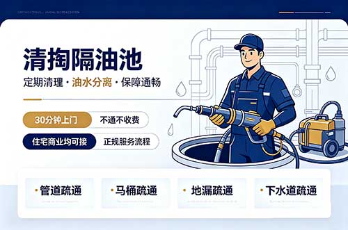 韶关清掏隔油池